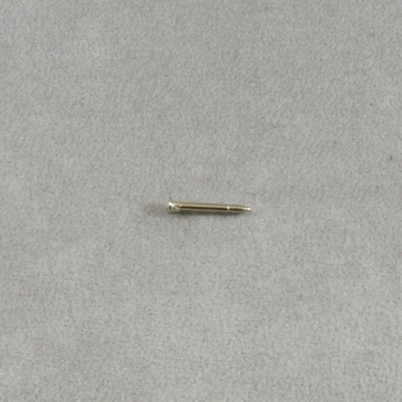 Poste de aleación níquelplata para pin 1x11mm