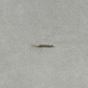 Poste de aleación níquelplata para pin 1x11mm