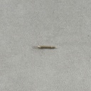 Poste de aleación níquelplata para pin 1x11mm