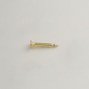 Poste de aleación níquelplata para pin 1x11mm