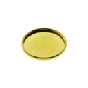Base redonda exterior Ø34mm, interior Ø30mm para piedra Ø30mm