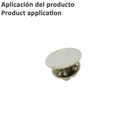 Base para pin con disco Ø 12mm