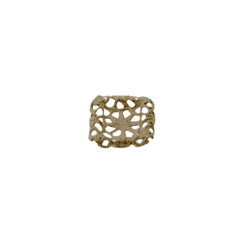 Fornitura filigrana cuadrada 15x15mm