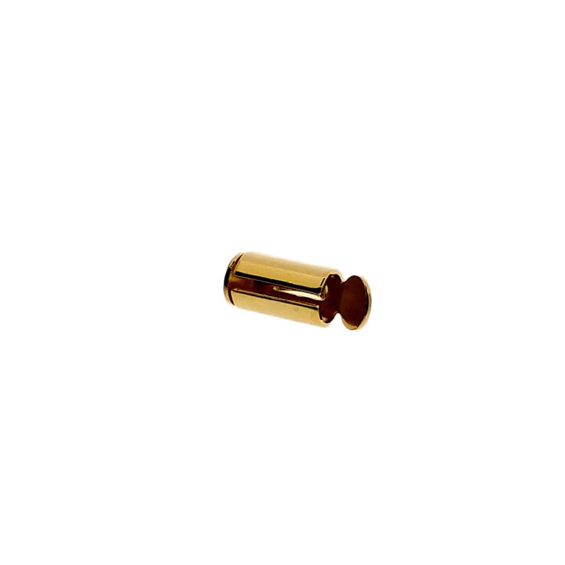 Terminal 7,5mm x 5,5mm para cuentas. Interior Ø3mm