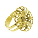 Anillo regulable con adorno Ø22,5mm