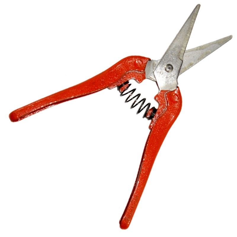Tijera para cortar cadena fina e hilo. Largo 160mm.