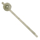 Pasador pelo 55x2mm con adorno Ø9mm y simil PP12