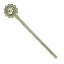 Pasador pelo 55x2mm con adorno Ø11,5mm y simil SS22