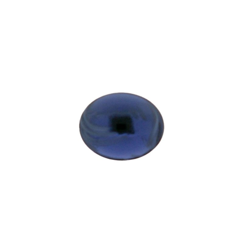 [750500800] Stone oval cabochon 8x10mm flat base montana colour
