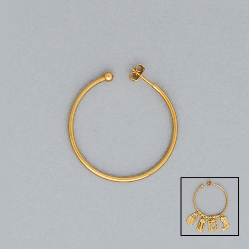 Créole earring Ø40mm