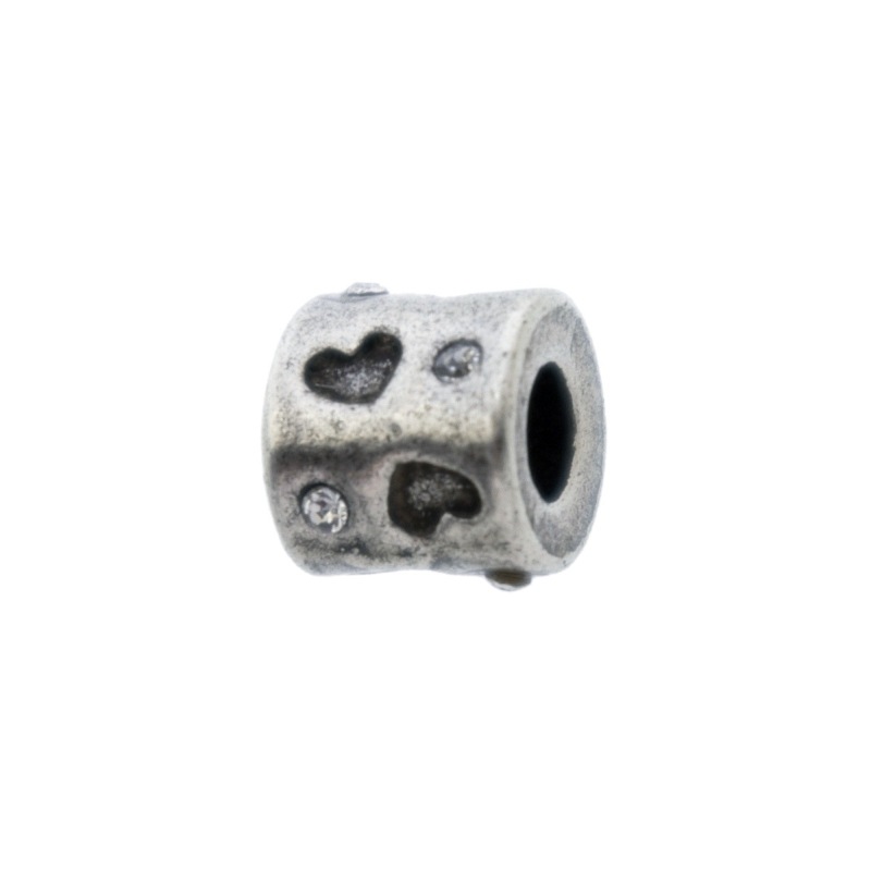 [126750000] Metal bead 10x9mm. Hole Ø 4mm