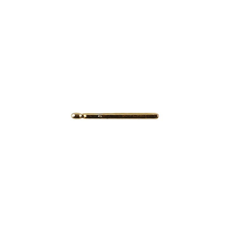 Brass earring post 0,9x13mm