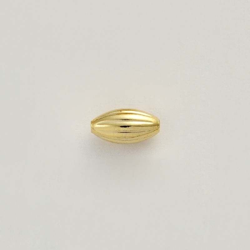 Intercalaire 4x8mm. Trou Ø 1mm