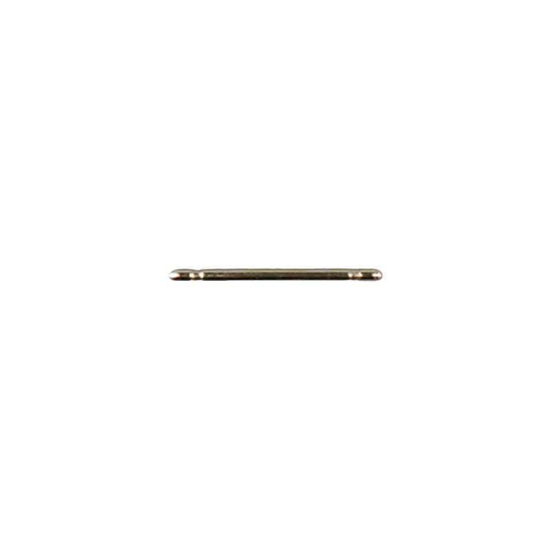Espigón de acero 0,7x13mm con doble ranura
