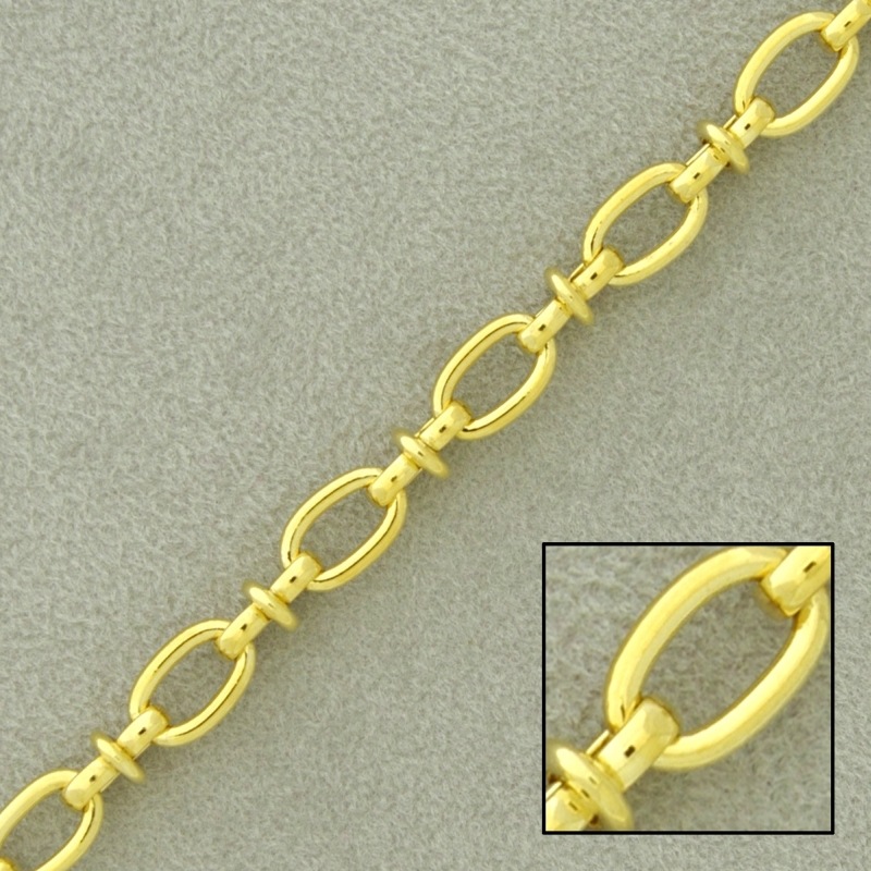 Brass chain width 5mm