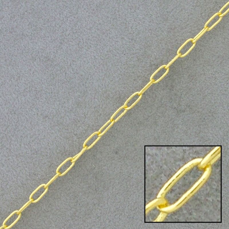 Anchor brass chain width 3,2mm