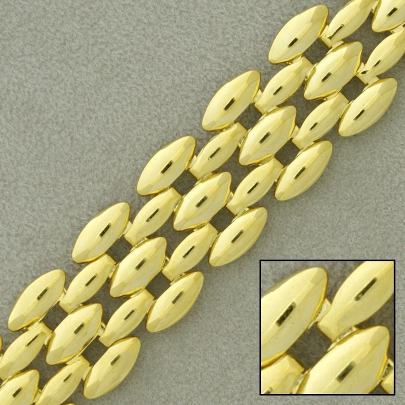 Cartier brass chain width 16mm