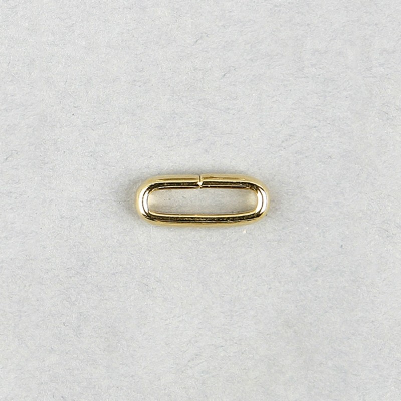 Anilla conectora ovalada 14,7x5,7xØ 3mm abierta