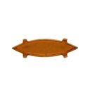 Montura navette 15x4mm con garras