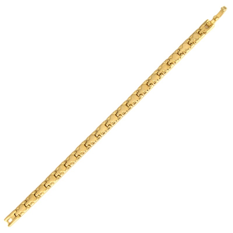[545190000] Pulsera 19cms latón ancho 6,5mm