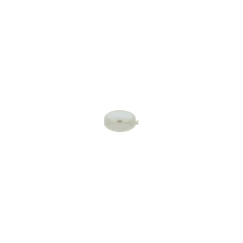 Perla ovalada 5x7mm. 2 agujeros.