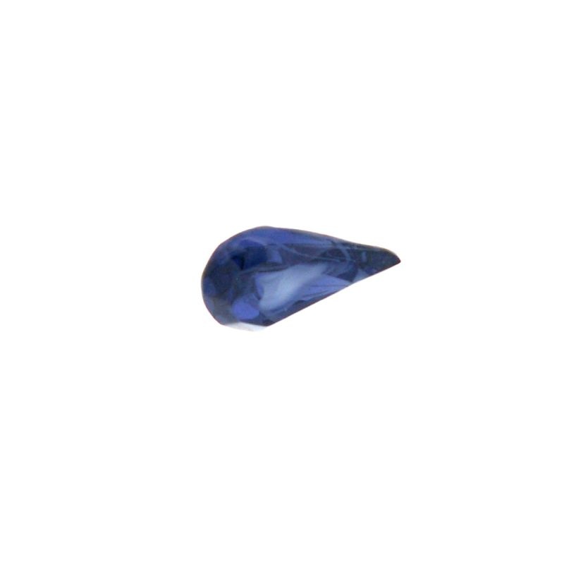 Strass larme 7x13mm base conique couleur rubis