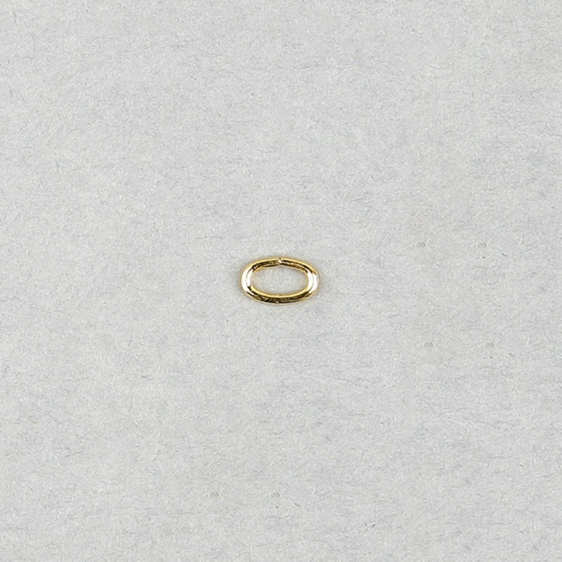 Anilla ovalada 6x3,7xØ 0,8mm abierta