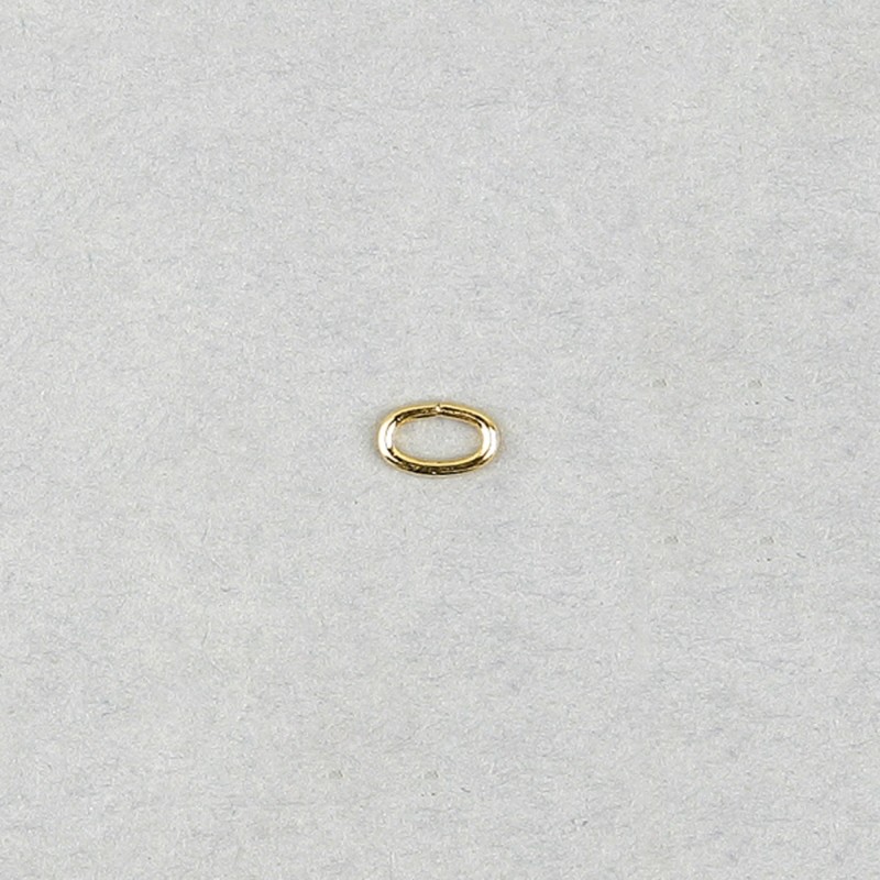 Anneau ouvert ovale 6x3,7xØ 0,8mm