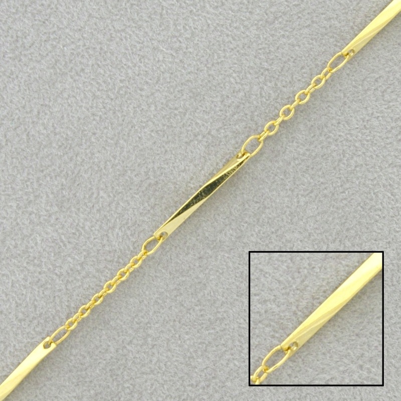 Cadena de latón ancho 1,6mm