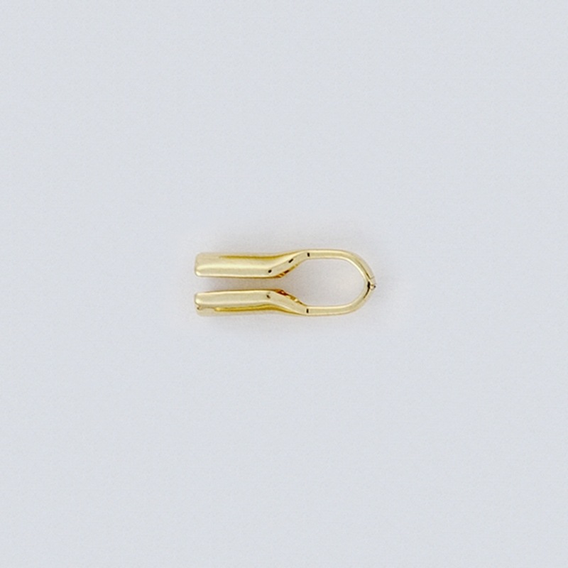 Open round end. Interior Ø 1,3mm