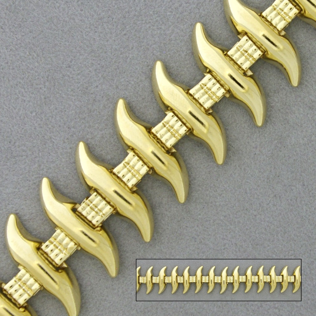 Cadena de zamac ancho 21,4mm