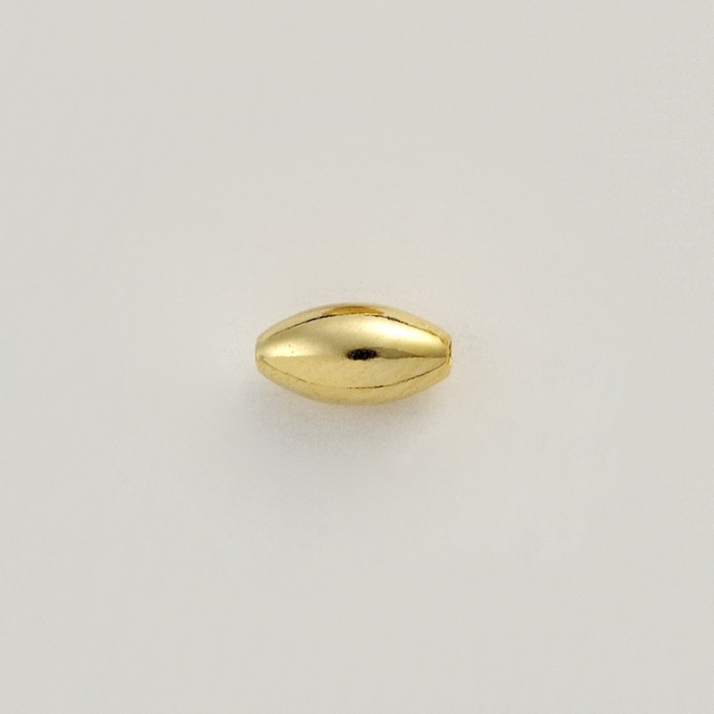 Intercalaire 4x8mm. Trou Ø 1mm