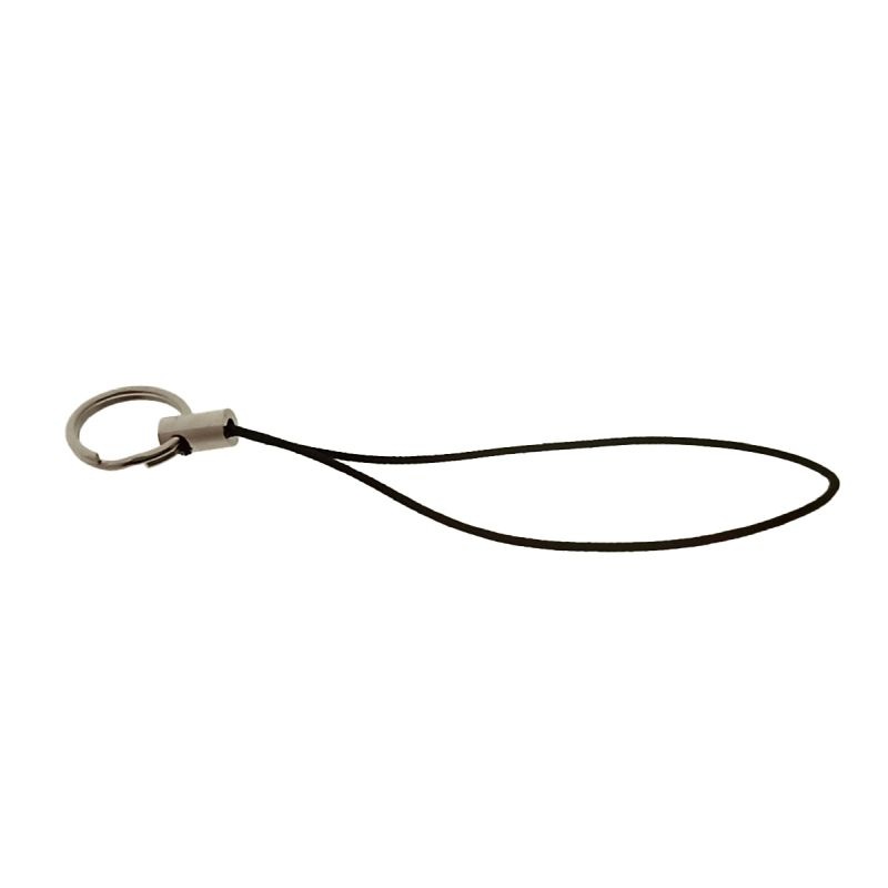 Cordón para móvil con anilla doble Ø12mm montada