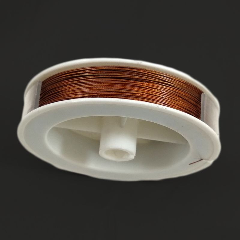 Cable de acero Ø 0,45mm cobre