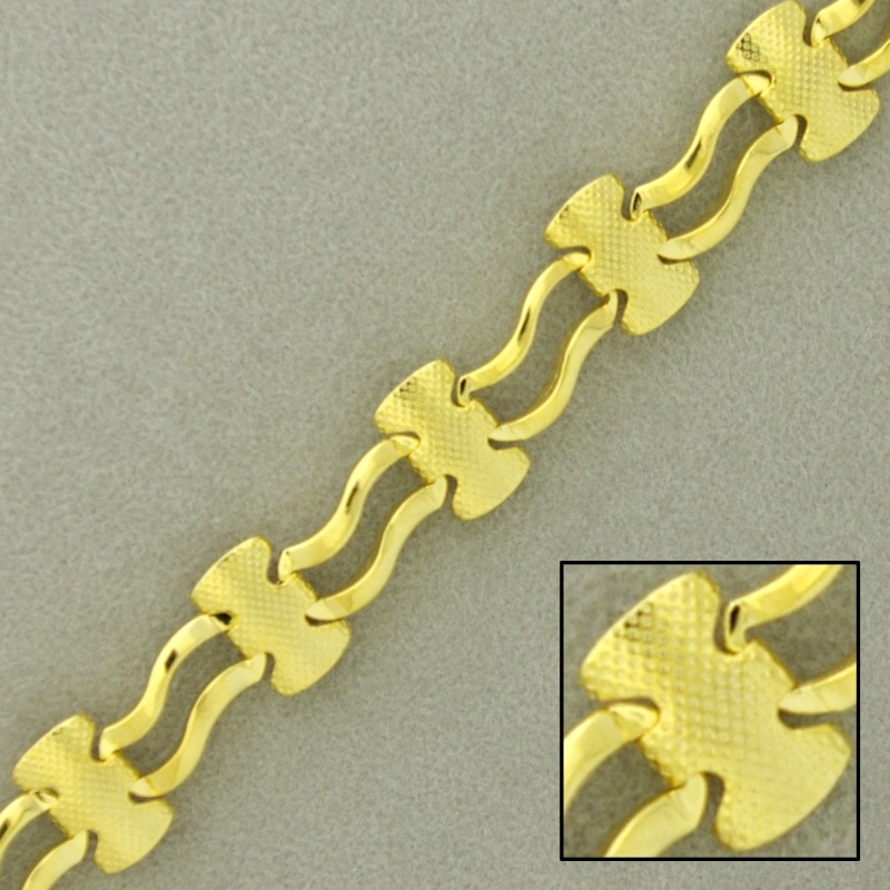 Brass chain width 10mm