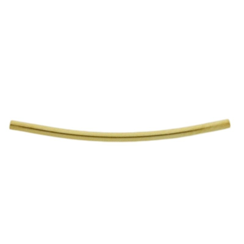 Curved tube 3X33mm. Hole Ø 1mm