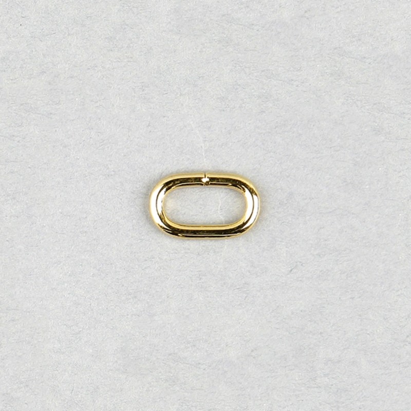 Anneau ouvert ovale  12x7xØ 1,5mm