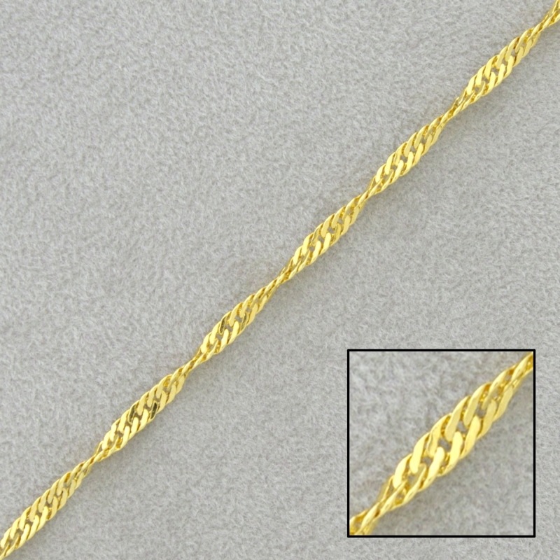 Brass chain width 2,3mm