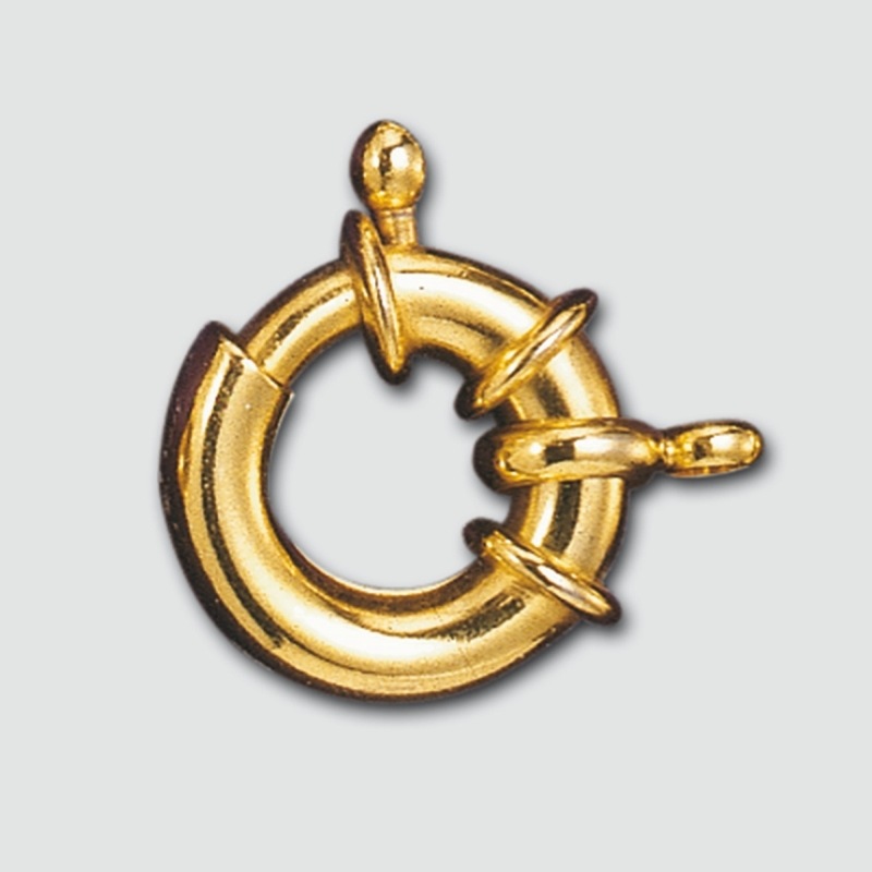 [228021600] Spring ring clasp Ø 16mm + 1 end