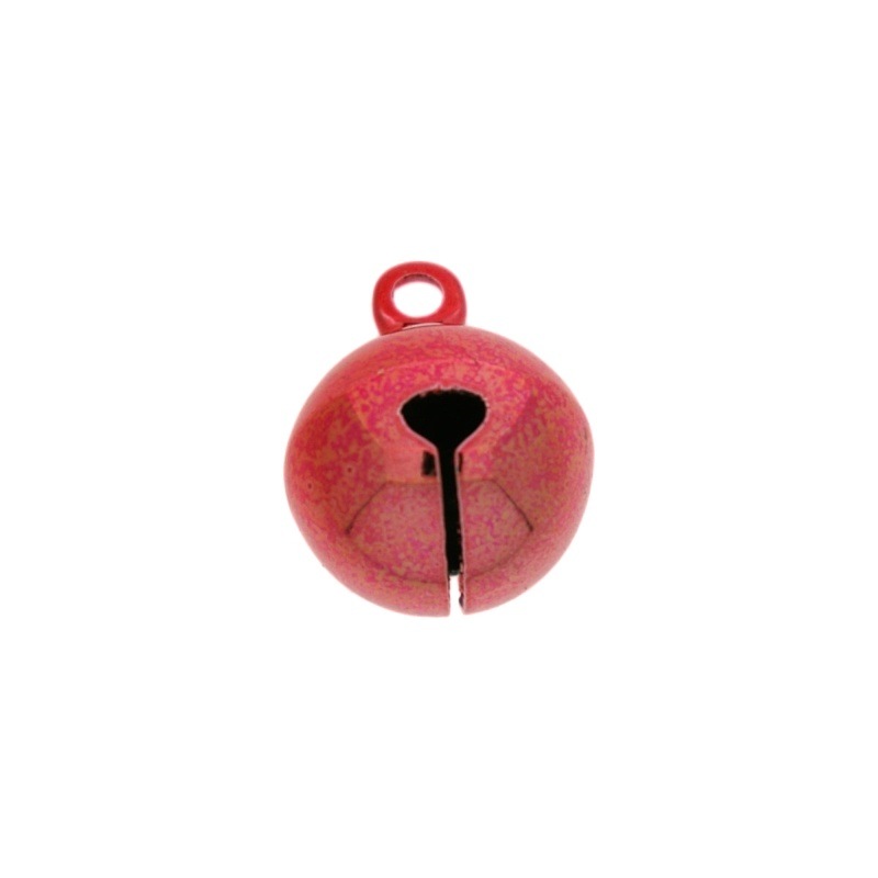 Jingle bell Ø 14mm red colour nickel free