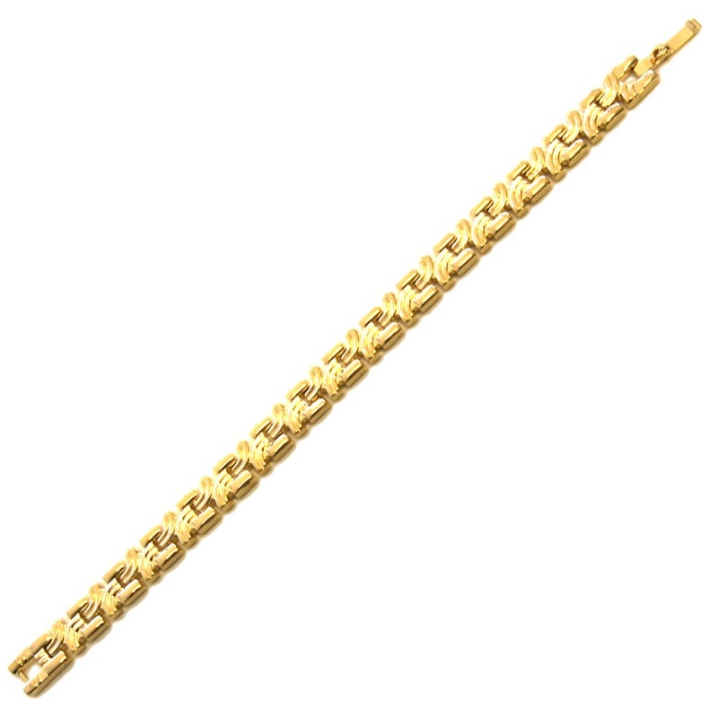 [543060000] Brass bracelet 18,5cms width 8,7mm