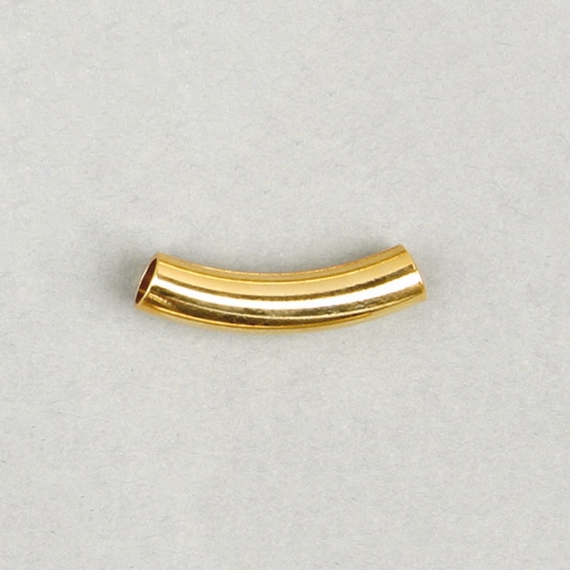 Tube courbé 5x23mm. Trou Ø 3mm