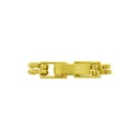Cierre 23x4,6mm con 2 terminales dobles (4 conectores)