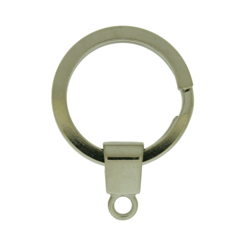 Flat keyring Ø 28mm
