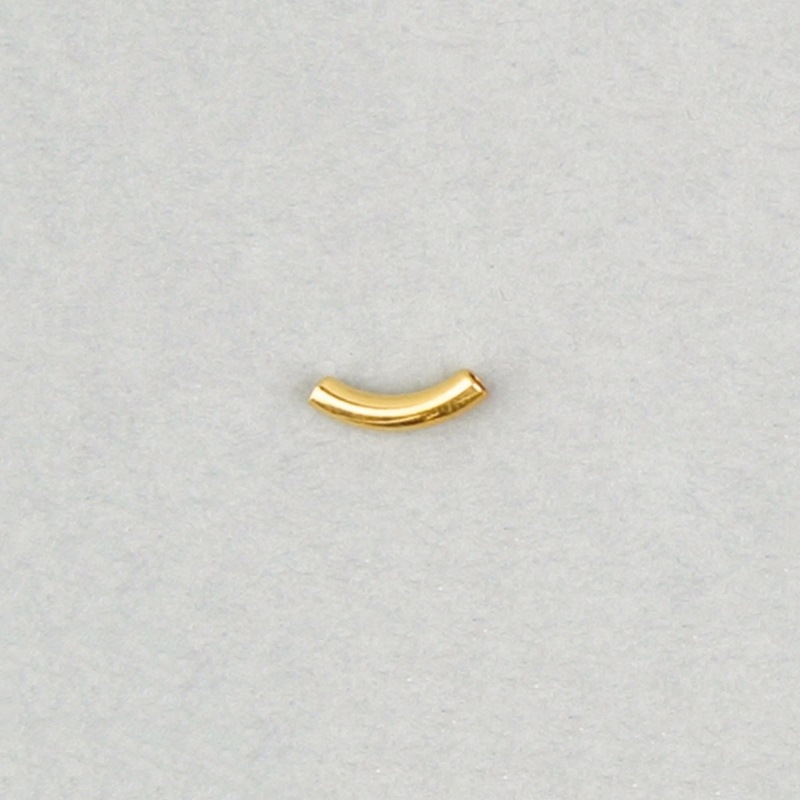 Tube courbé 2x10mm. Trou Ø 1mm
