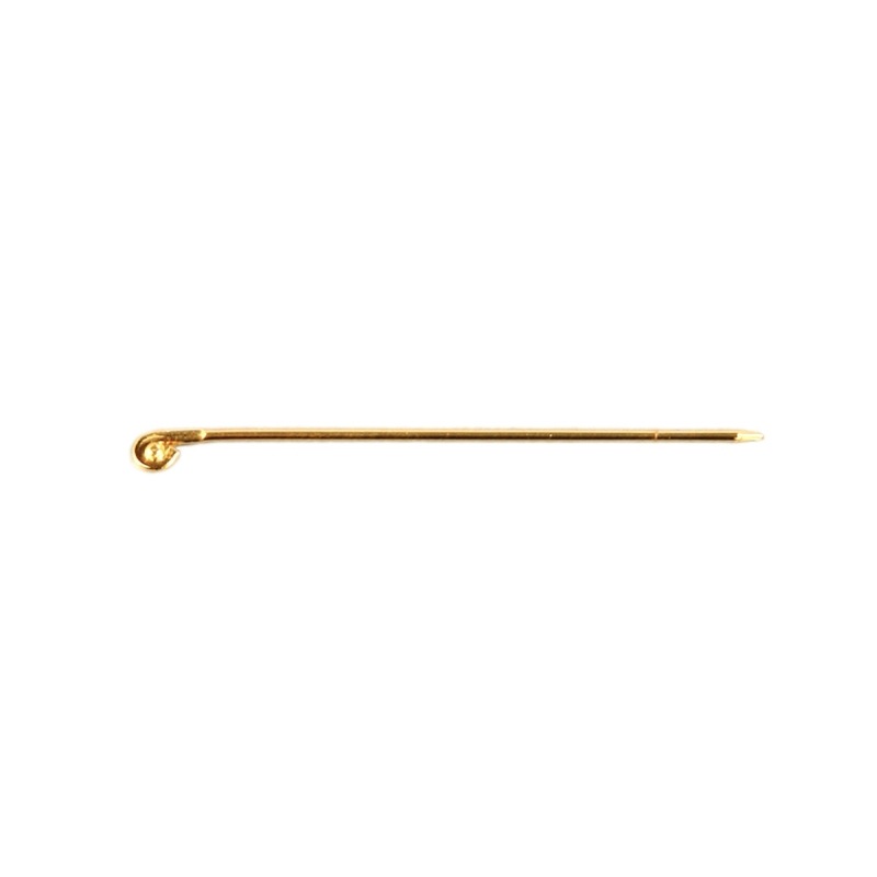 Aguja con eje para broche 0,9x45mm