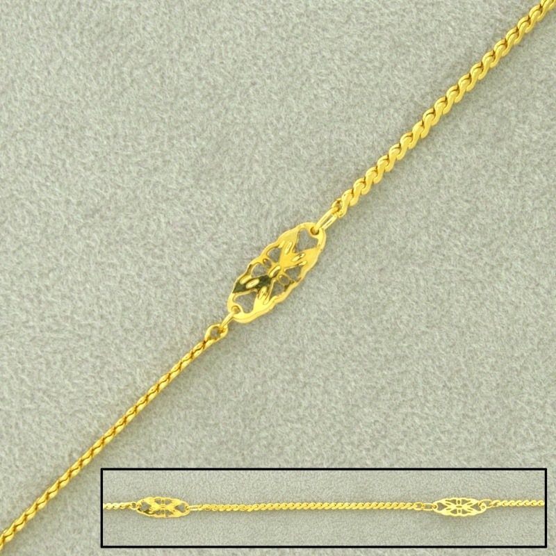 Cadena latón ancho 1,2mm