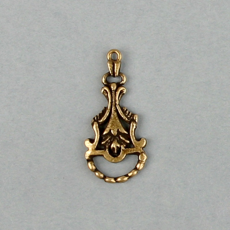 Filigree finding 34x17mm