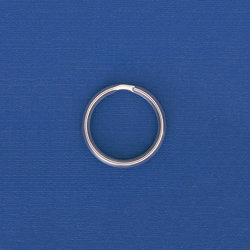 Anneau pour porte-clefs triangulaire Ø extérieur 28mm