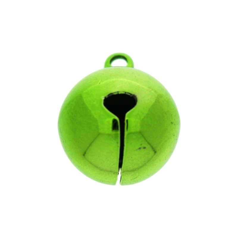 Cascabel Ø 20mm color verde níquel free